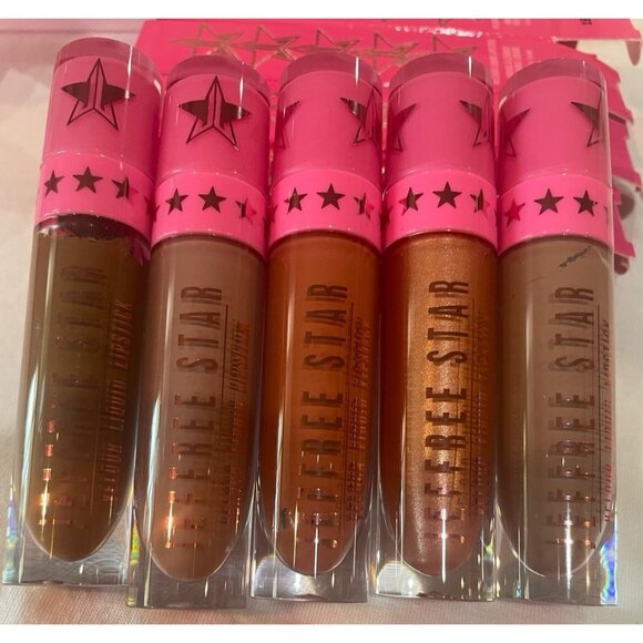 JEFFREE STAR LOT OF 5 VELOR LIQUID LIPSTICK